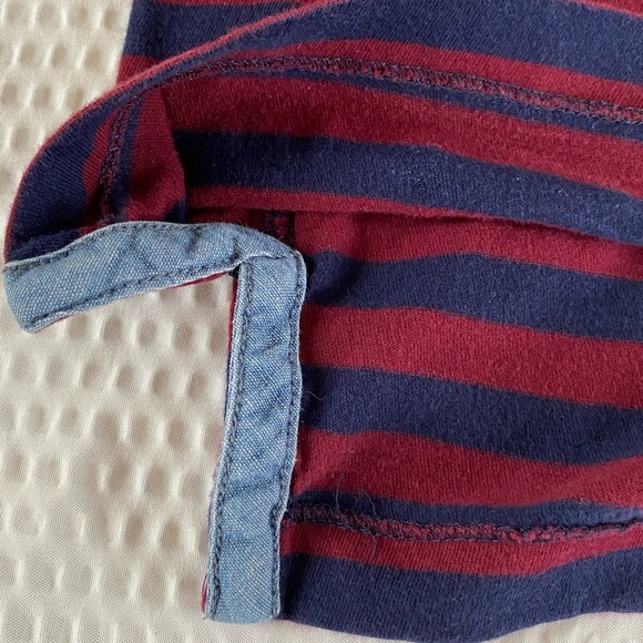 Polo by Ralph Lauren Men's Red and Blue Striped Shirt XL - Picture 3 of 9